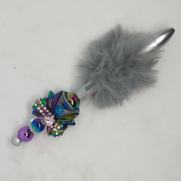 COPY - COPY - Sparkle Bow Furry 4-Color Pen - Pick One! - Picture 6 of 11